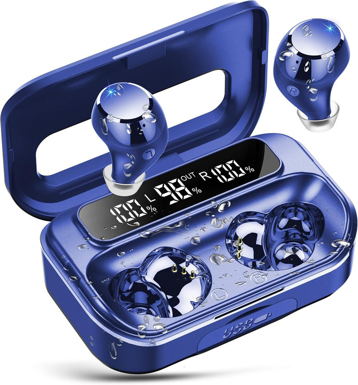 Bluetooth Kopfhörer,Kopfhörer Kabellos Bluetooth 5.3 In Ear Kopfhörer mit 4 ENC Noise Cancelling Mic