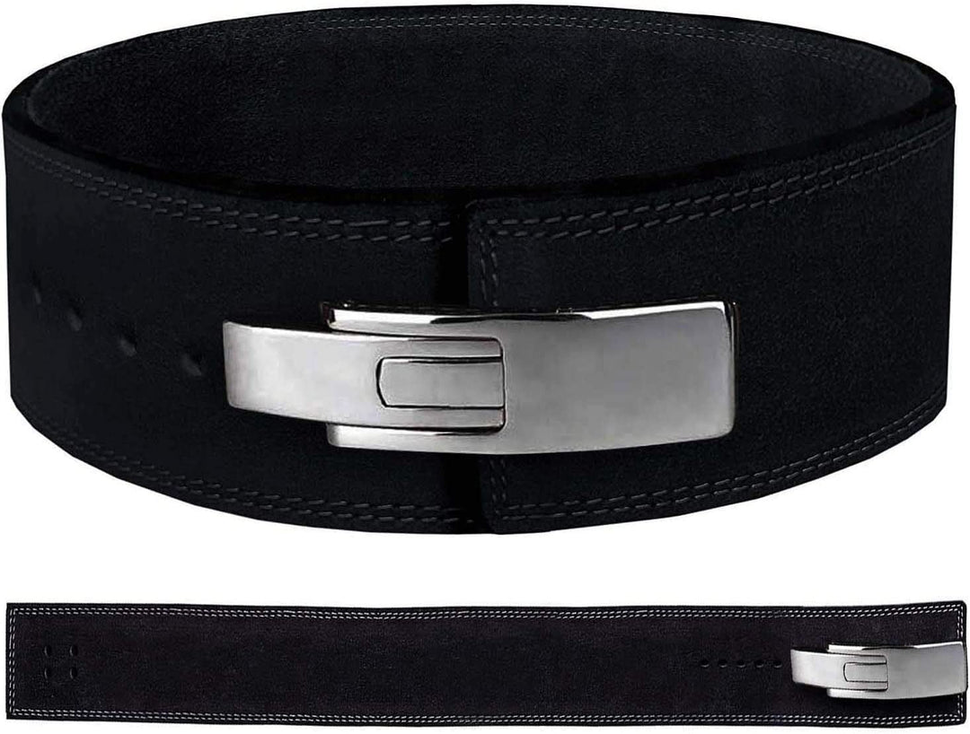 Royal Premium Gewichthebergürtel Lever Gürtel aus Rindsleder mit Schnalle, Weightlifting Lever Belt