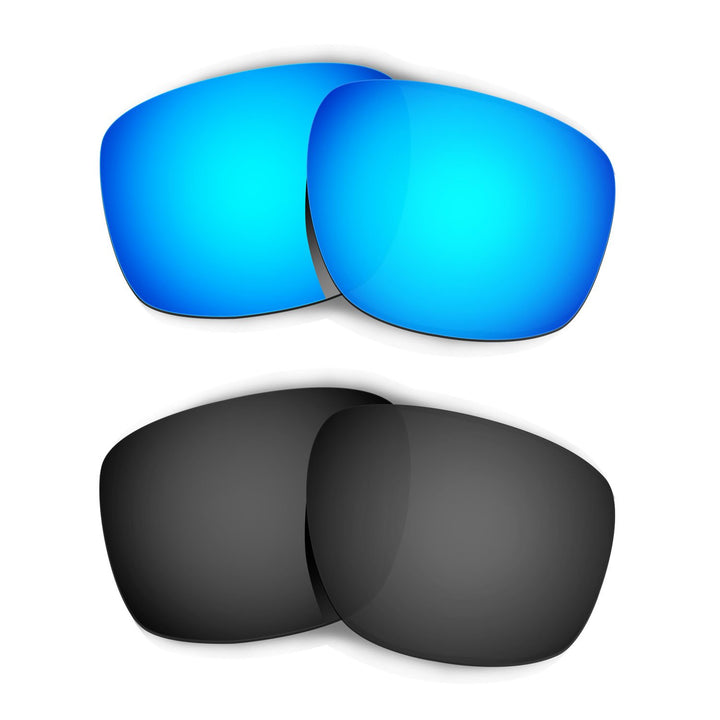 HKUCO Plus Replacement Lenses For Oakley Sliver - 2 pair Combo Pack