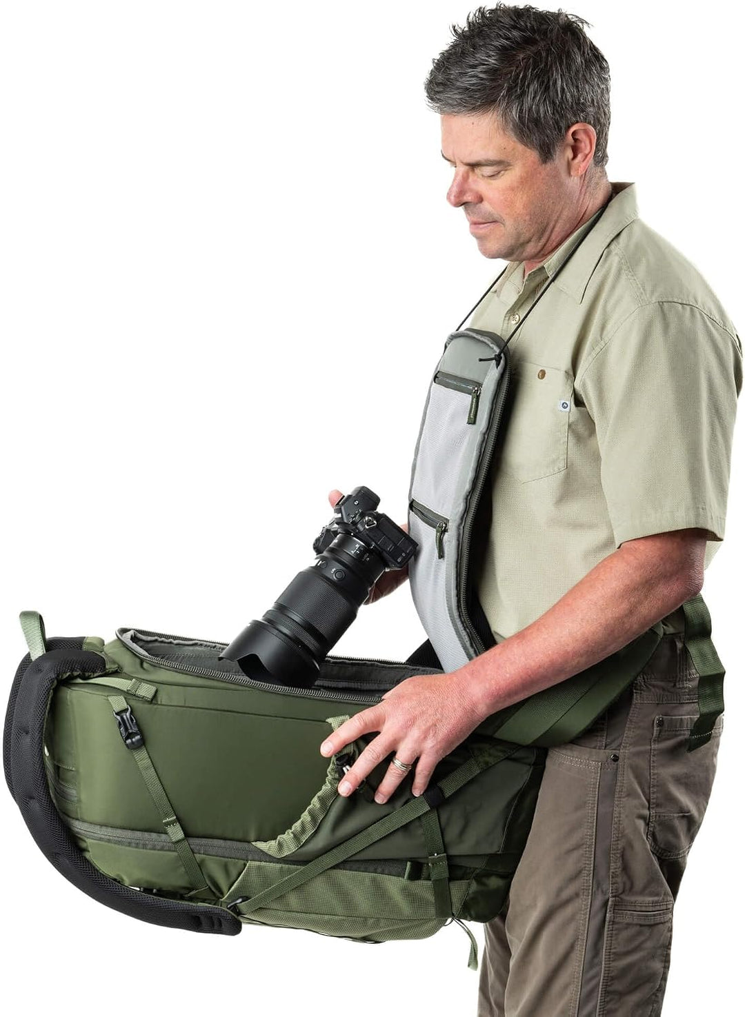 Think Tank - BackLight 36L - Montane Green - MindShift - Rucksack für Kameras Mountane Green 36L, Mo