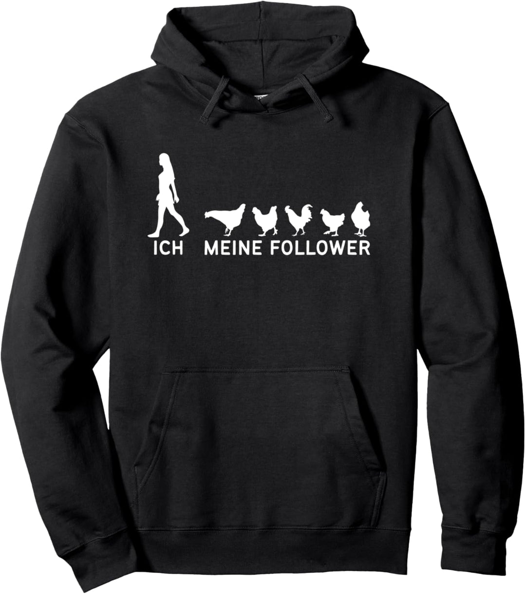My Follower Hühnerzubehör Hühnerbesitzer mit Hühnerfutter Pullover Hoodie