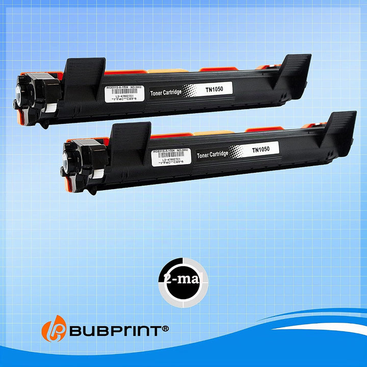 Bubprint TN 1050 2 Toner kompatibel als Ersatz für Brother TN-1050 TN1050 für HL-1110 MFC-1910W DCP-