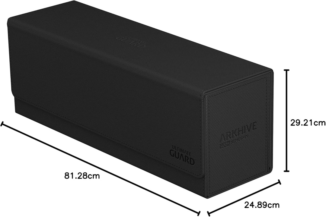 Ultimate Guard Arkhive 400+ XenoSkin Monocolor Schwarz, Schwarz