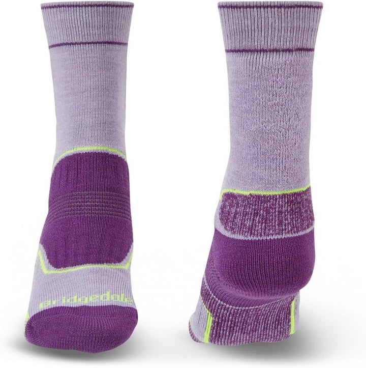 Bridgedale Damen Hike Midweight Merino Performance Boot Original Socken M Flieder/Violett, M Flieder