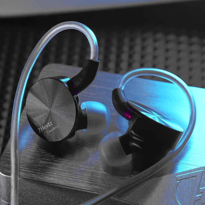 LINSOUL 7HZ Timeless 14.2mm Planar-HiFi-In-Ear-Kopfhörer mit CNC-Aluminiumgehäuse, abnehmbarem MMCX-