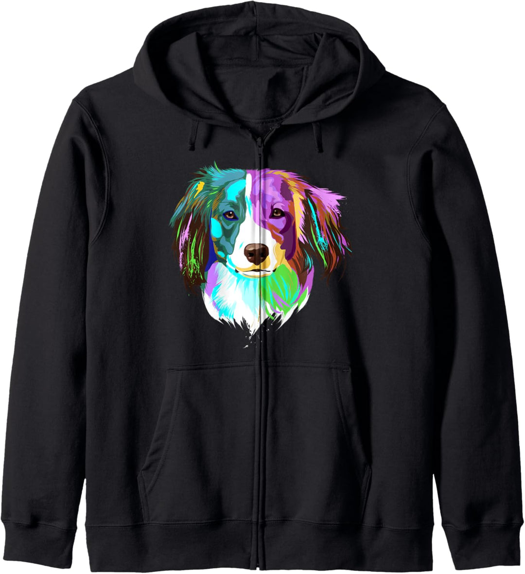 Splash Hund Kooikerhondje Kapuzenjacke