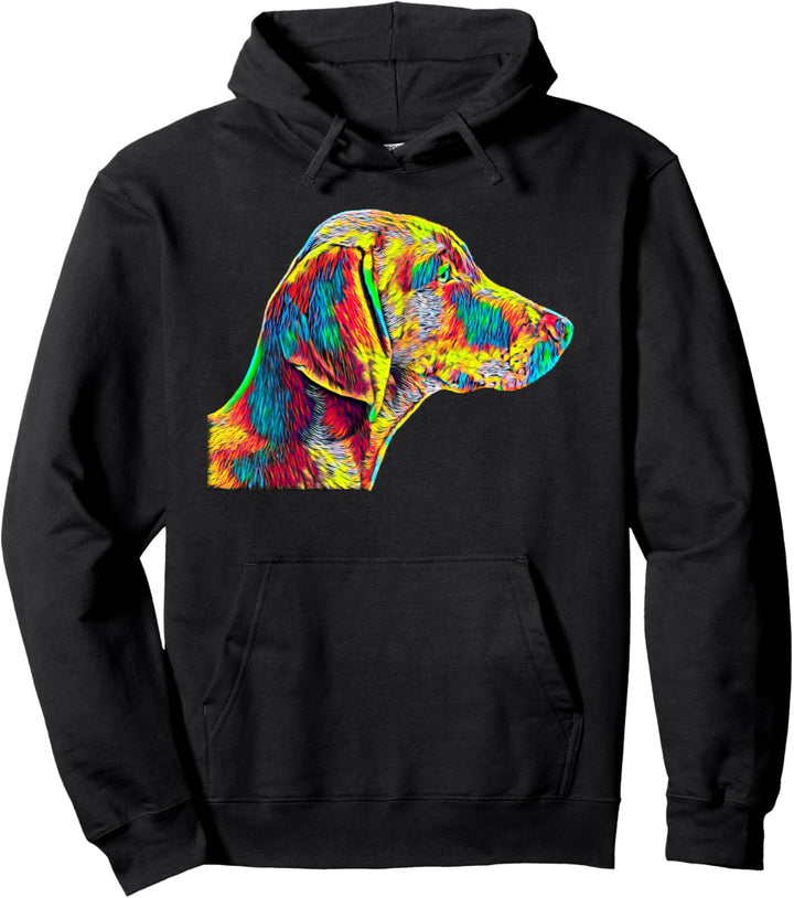 Weimaraner Hund Pullover Hoodie