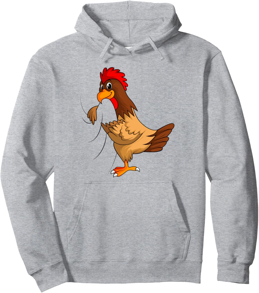 Hühner Landwirt Huhn Kinder Jungen Mädchen Damen Pullover Hoodie