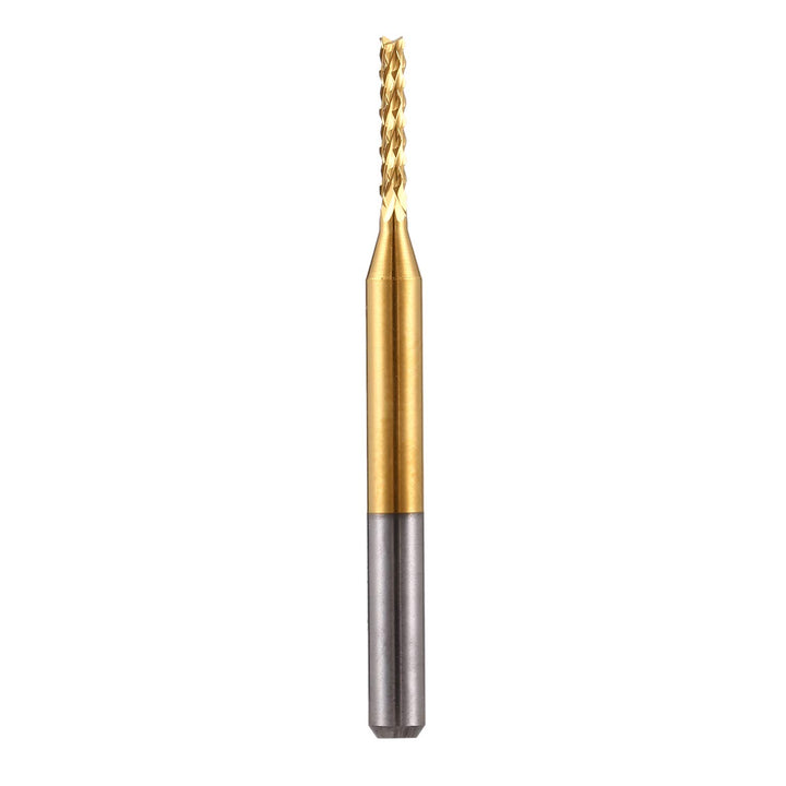 EU_HOZLY Titanium Coat Carbide 1,5mm Fräser CNC Rotary Burrs Set Maisfräser Cutter PCB Router Bits P