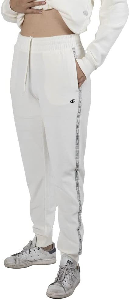 Champion Velvet Block Frauen Trainingshose schwarz Basics, Streetwear M Ww005, M Ww005