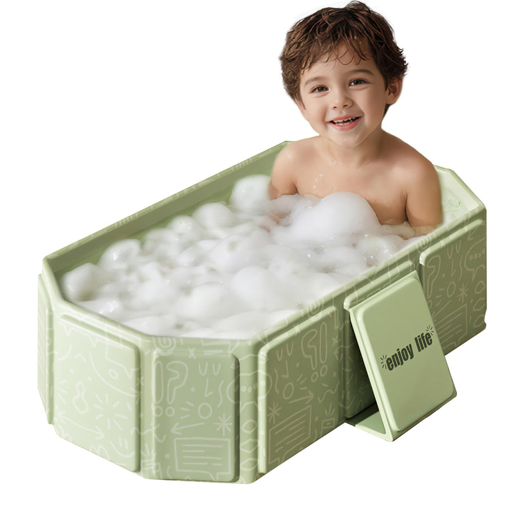 Faltbare Kinderbadewanne – Multifunktionale Badewanne für Dusche, platzsparend und tragbar, ideal fü