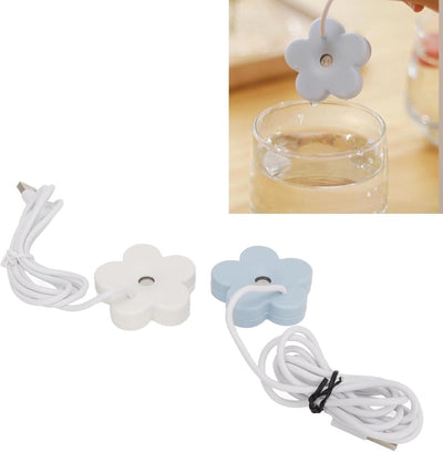 Kleiner Blumen-USB-Luftbefeuchter, Mini Tragbarer USB-Blumen-Luftbefeuchter, Geräuschloser Betrieb,