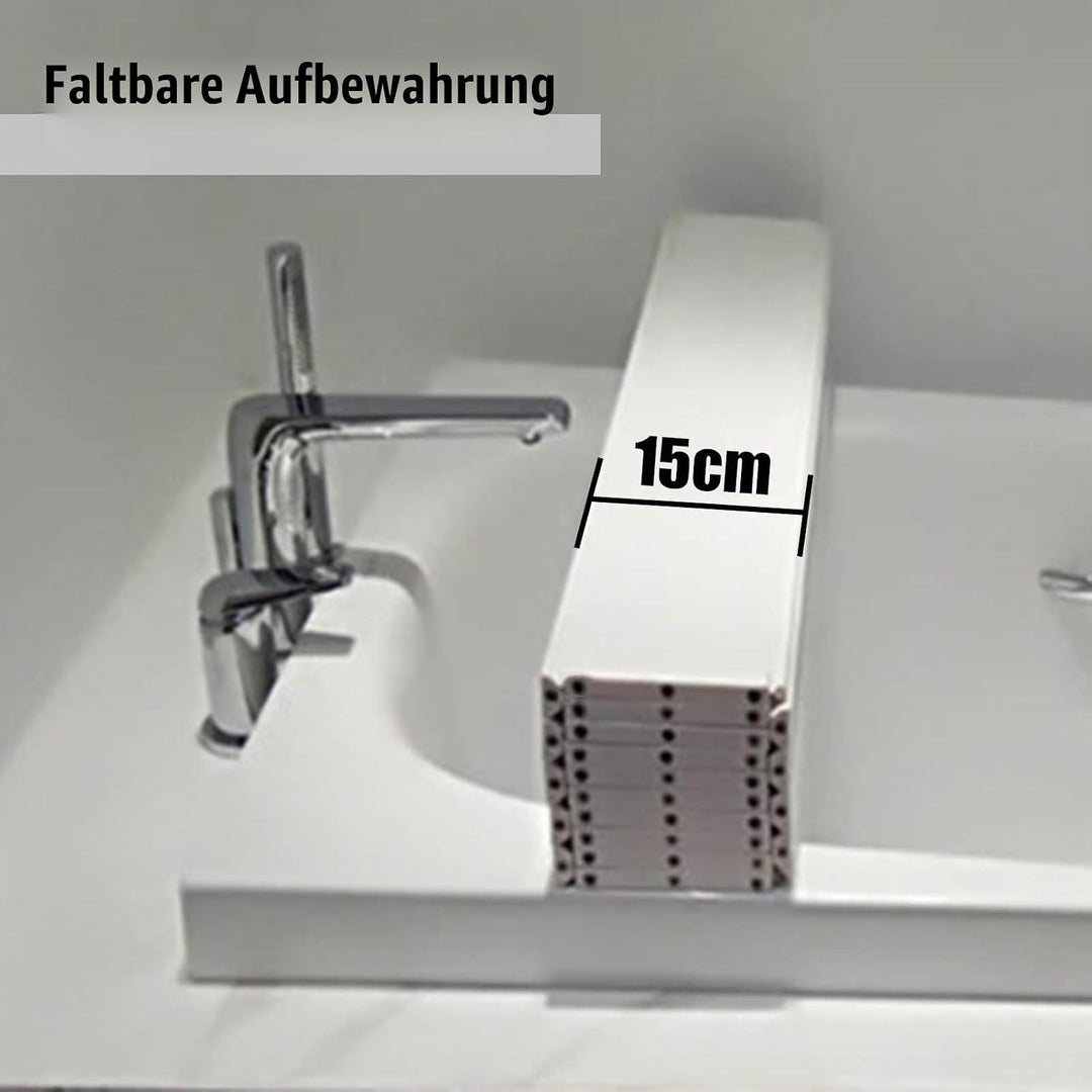 badewannenablage badewannenabdeckung Faltbare aus PVC mit einem Gewicht von 40 kg, wasserdichtem Bad