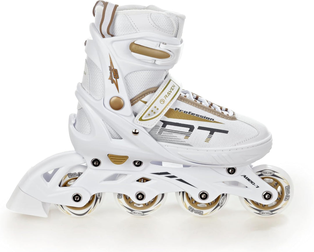 RAVEN Profession 4in1 Inlineskates Triskates Rollschuhe Schlittschuhe Inliner für Kinder und Erwachs