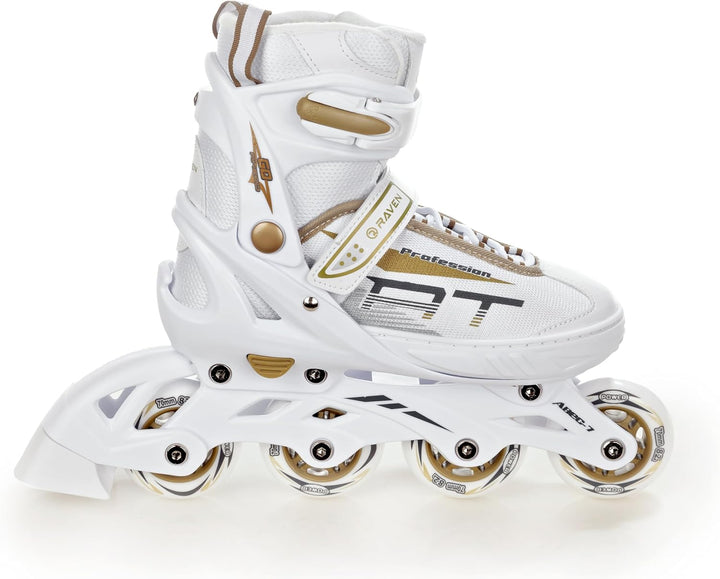 RAVEN Profession 4in1 Inlineskates Triskates Rollschuhe Schlittschuhe Inliner für Kinder und Erwachs