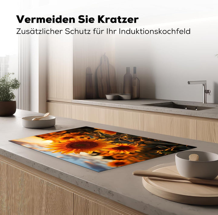 Herdabdeckplatte Einteilig Ceranfeld Abdeckplatte Küche Deko Ceranfeldabdeckung Herdabdeckung Indukt