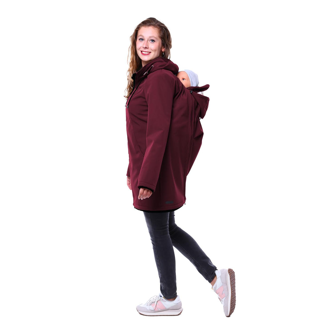 Viva la Mama – Allwetter Funktionsjacke für Mama und Baby, Umstandsjacke + Tragejacke - MELLORY XXL