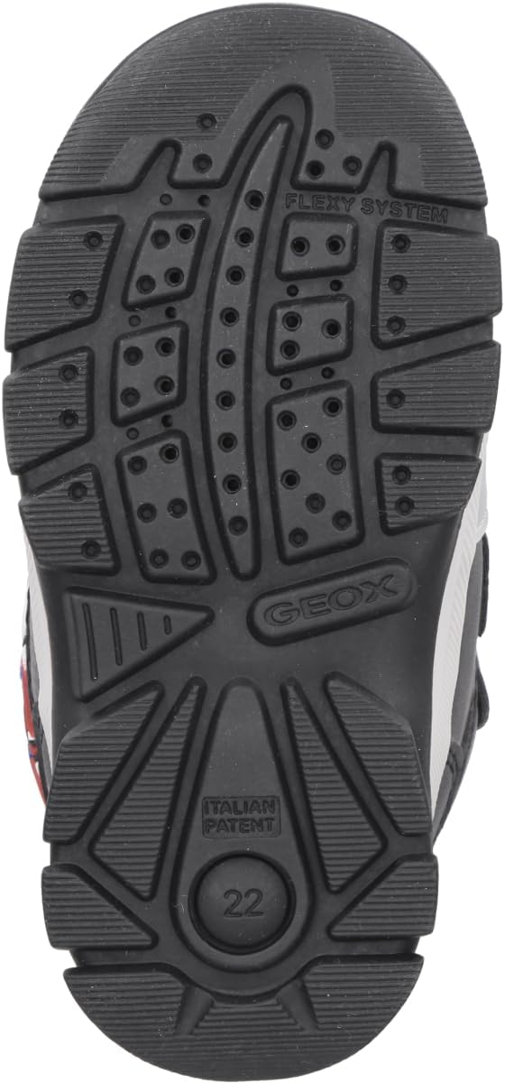 Geox Baby-Jungen B Flanfil B ABX Ankle Boot 22 EU Black Royal, 22 EU Black Royal