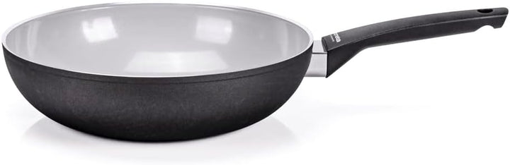 Moneta Futura-Wok, 28 cm, natürliche FineGres-Beschichtung, auch für Induktion geeignet, 100 Prozent