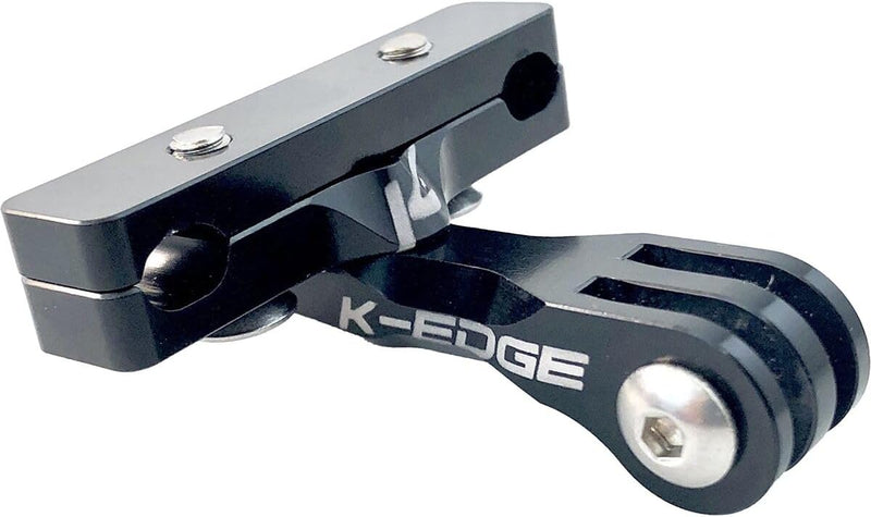 K-Edge Unisex – Erwachsene GO Big GoPro Halterungen, Black Anodize, One Size