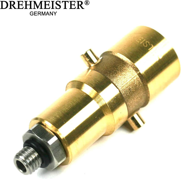 Bajonett Tankadapter M10 (10 mm x 1,5 mm), Messing mit Edelstahlanschluss - Adapter für Autogasfahrz