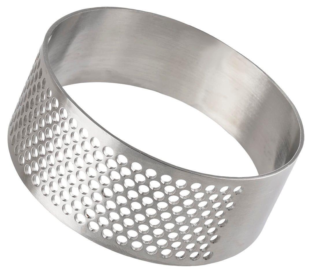 Zone Denmark Singles Knoblauchpresse, Knoblauchwippe, 8 x 8 x 3,5 cm, Edelstahl 3,5 cm - dia. 8 cm M