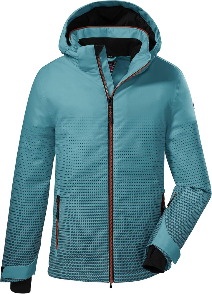 Killtec Mädchen Ksw 158 Grls Ski Jckt Skijacke/Funktionsjacke mit Kapuze und Schneefang 116 Türkis,