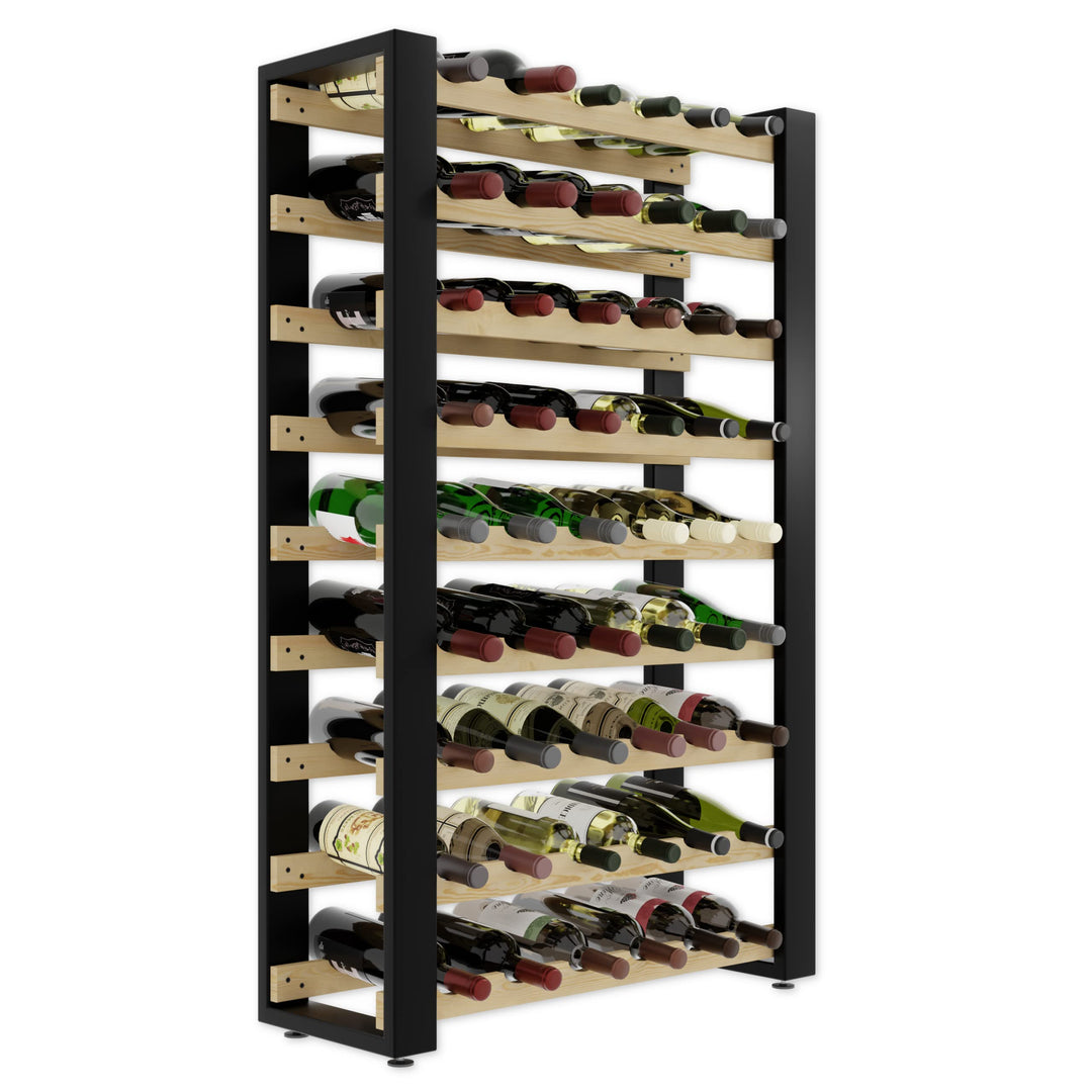 Lenmar Serie RW Weinregal aus Holz für Flaschen, LOFT, Flaschen, Wein, Flaschenregal, Kellerregal, R