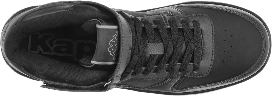 Kappa Unisex Logo Maserta Md V Gymnastikschuh 37 EU Schwarz, 37 EU Schwarz