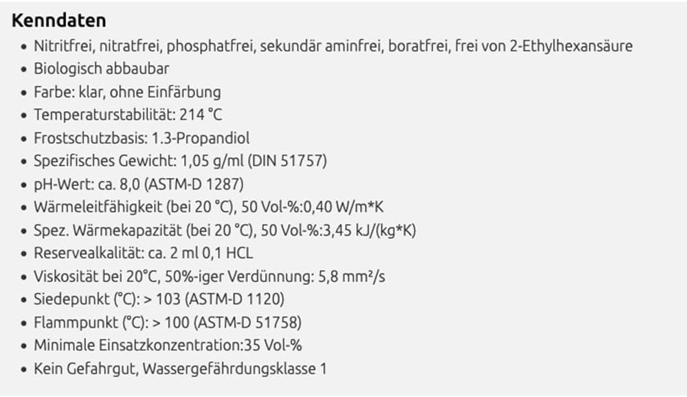10 Liter Ökologische Solarflüssigkeit Coracon Sol ECO F - OHNE Rohöl