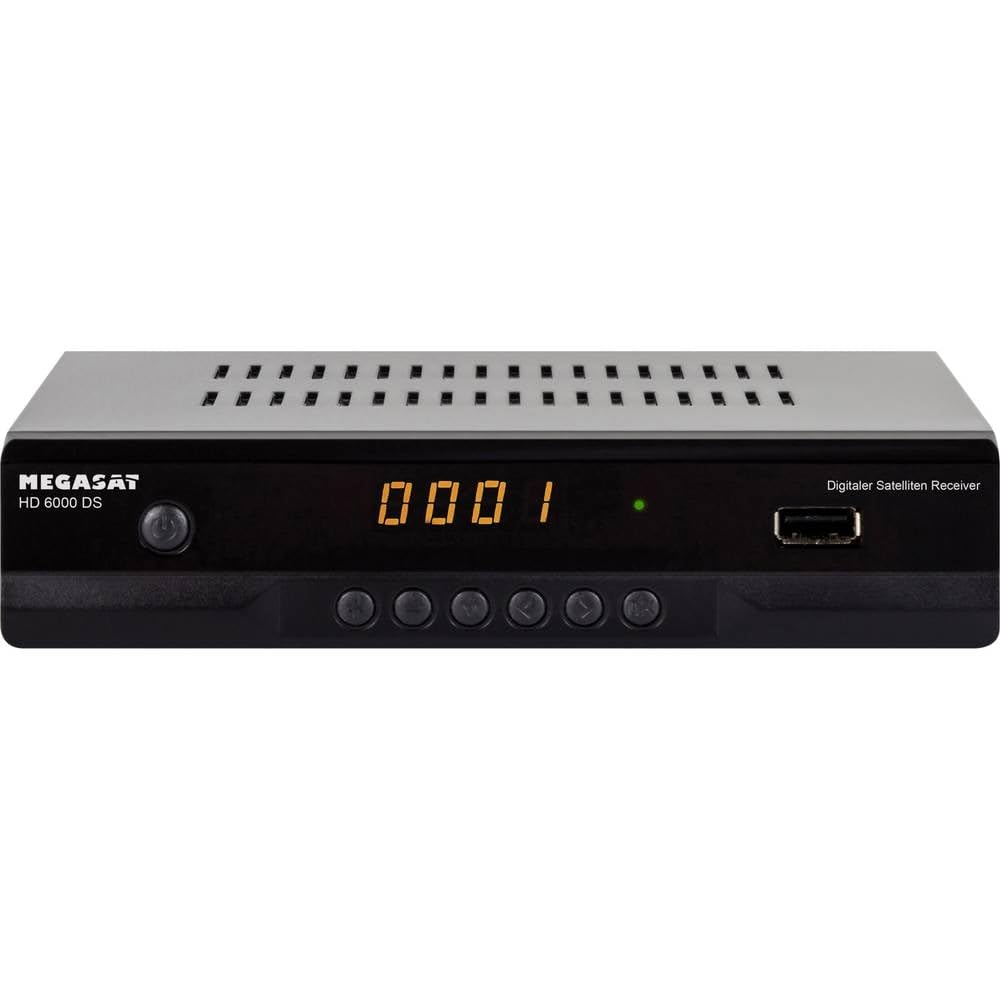MegaSat HD-Receiver, 1080 P Schwarz