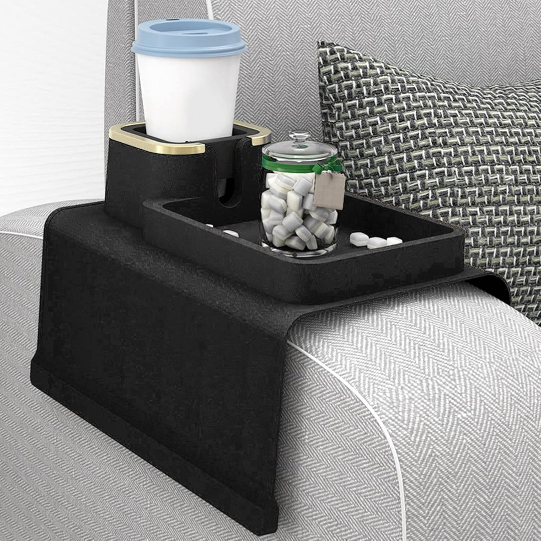 Couch-Getränkehalter, Silikon-Getränkehalter-Ablage für Sessel, Couch, Sofa, Rutschfester Sofa-Geträ