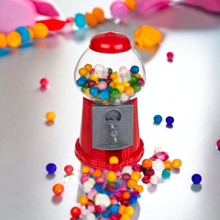 Kaugummispender Kaugummiautomat Kaugummimaschine Gumball Machine mit Chewing Gum bunten Kaugummi-Kug