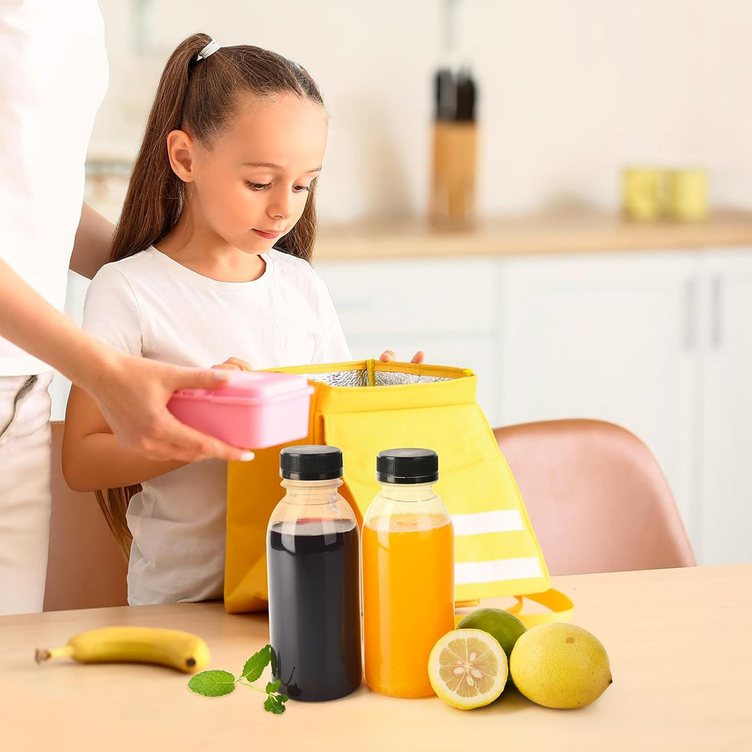 YBCPACK 12 Stück 450ml Hitzebeständig Plastikflaschen Zum Befüllen, Spülmaschinenfest, PP Kunststoff