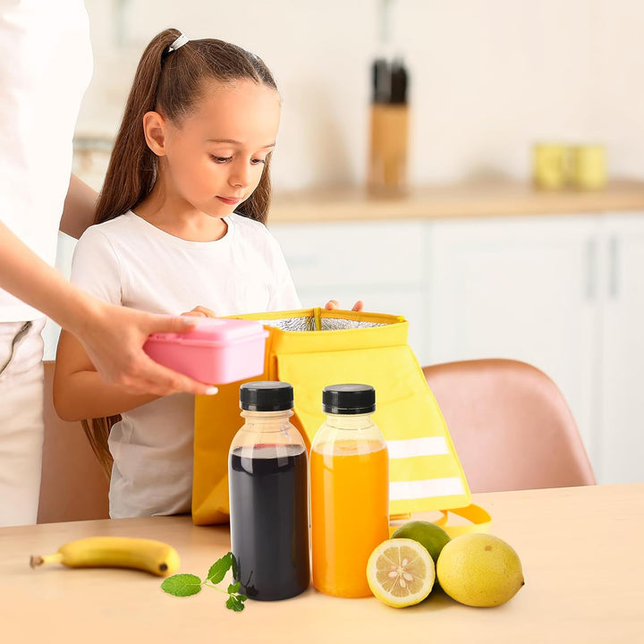 YBCPACK 12 Stück 450ml Hitzebeständig Plastikflaschen Zum Befüllen, Spülmaschinenfest, PP Kunststoff