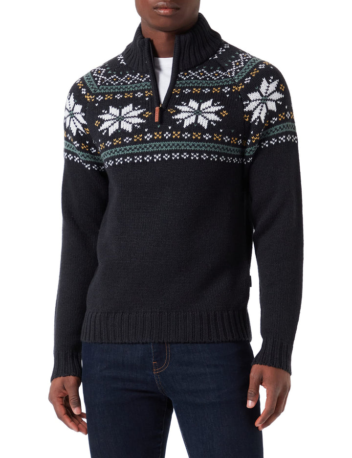 Blend Herren Knit Pullover S 194007/Black, S 194007/Black