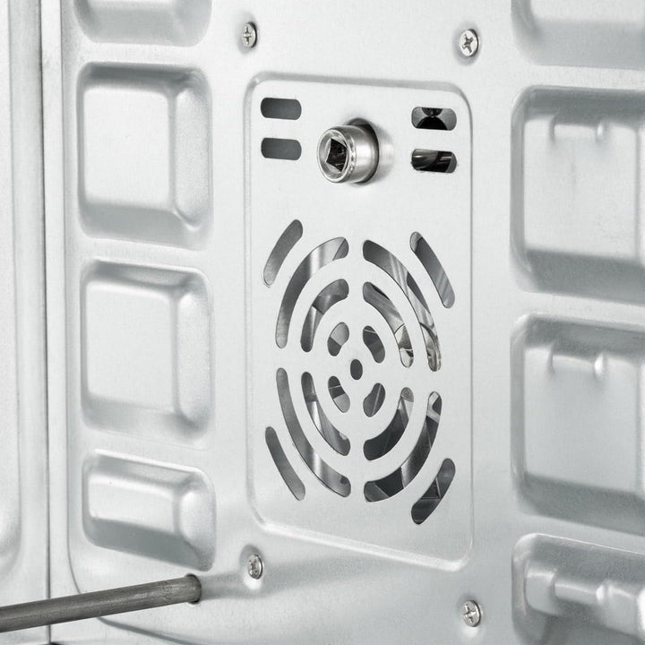 Koliber SUPERMAX X 2000W Mini Backofen 25L Umluft Drehspiess Pizzaofen Tischbackofen Edelstahl 1600W