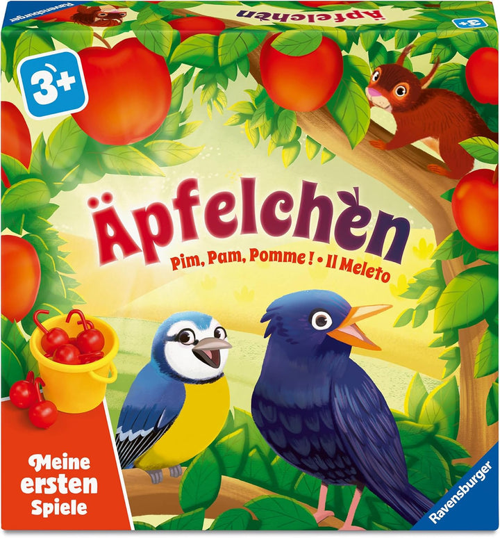 Ravensburger 12010004 Äpfelchen - Meine ersten Spiele: Kinderspiele, Spiele ab 3 Jahre, für 2-4 Spie