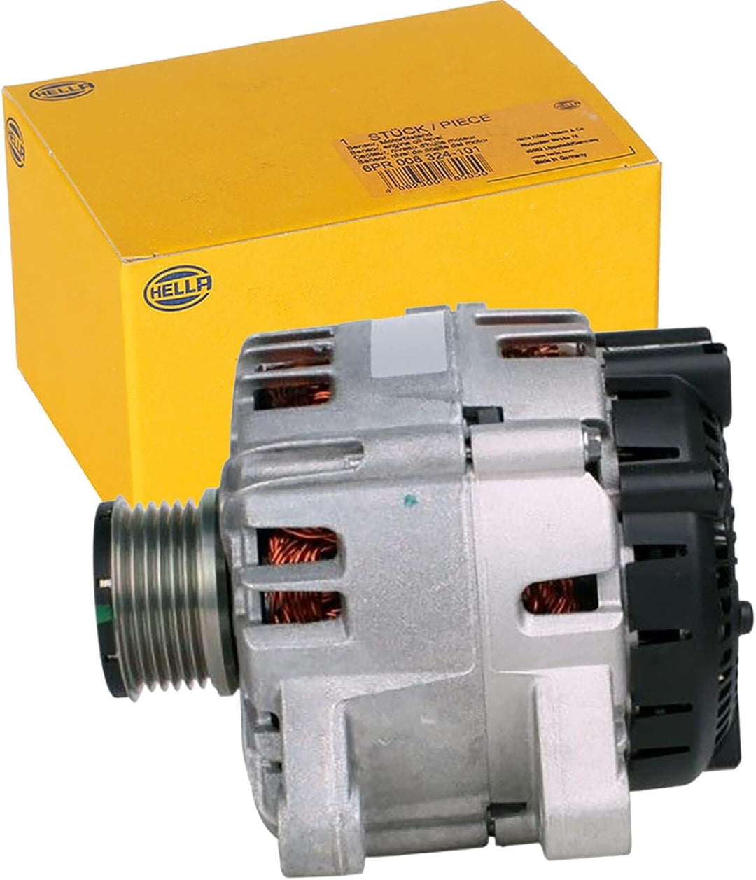HELLA - Generator/Lichtmaschine - 14V - 150A - für u.a. Peugeot 208 I (CA_, CC_) - 8EL 012 430-091