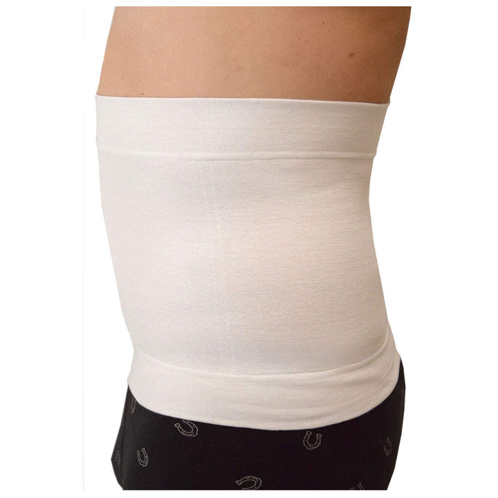BODYPERFECT Elastischer thermischer Miedergürtel aus Baumwolle. 5°(large 48/50) BIANCO L Weiss, L We