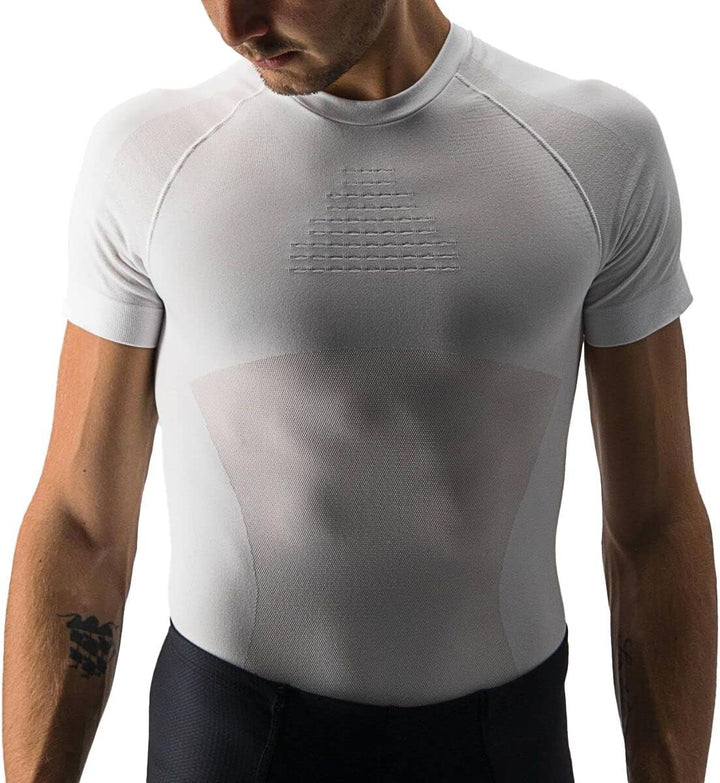 CASTELLI Herren Core Seamless Base Layer Ss Tights S-M Weiss Schwarz, S-M Weiss Schwarz
