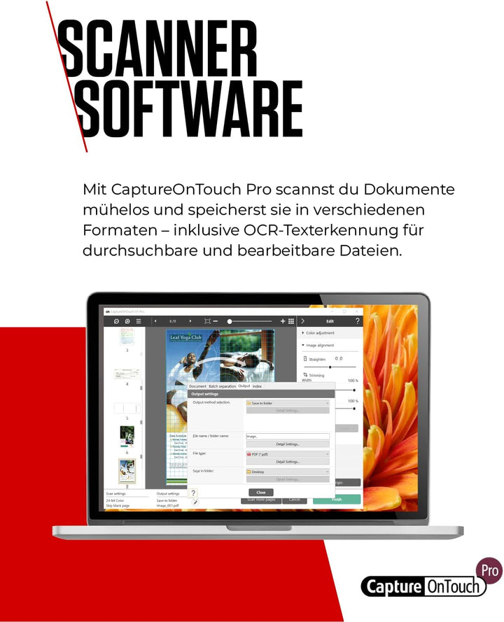Canon imageFORMULA DR-M1060II A3 Dokumentenscanner | Kompaktes Design & leistungsstark für Büro & Ho