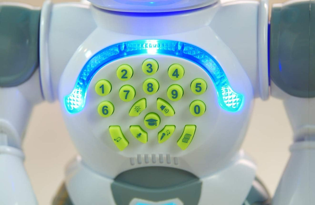 LEXIBOOK- Powerman MAX Robot de Juguete Parlante, Multicolor (ROB80ES)