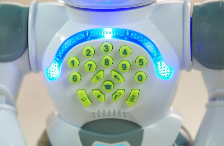 LEXIBOOK- Powerman MAX Robot de Juguete Parlante, Multicolor (ROB80ES)