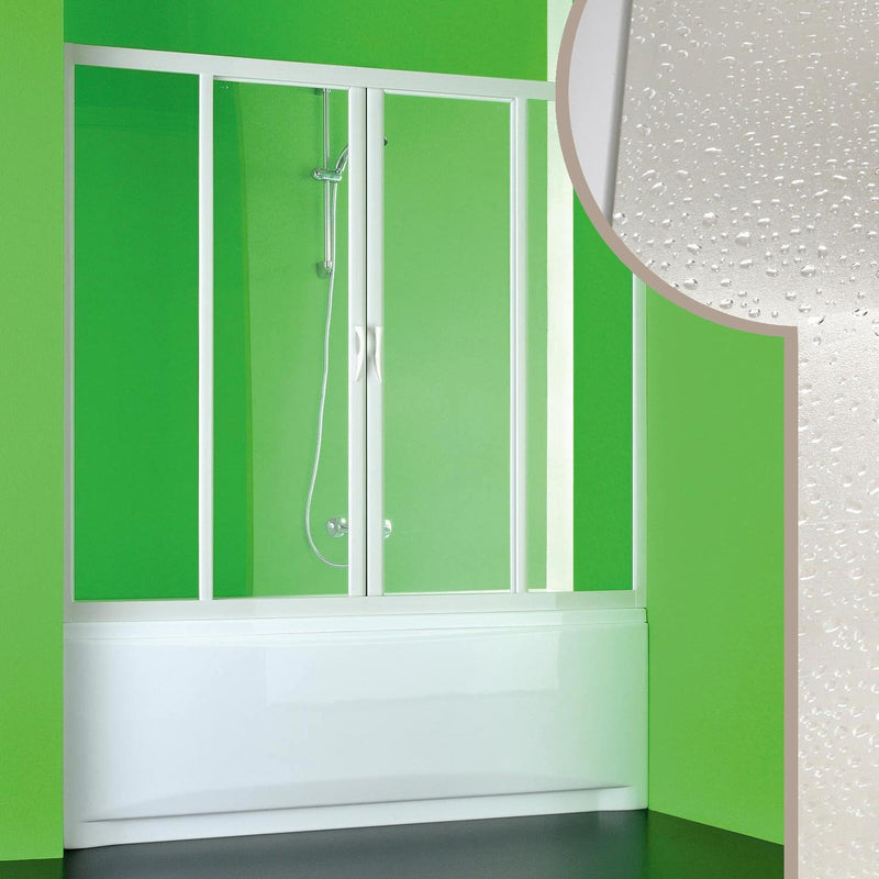 Forte Acryl Badewannenaufsatz 220 cm Plutone 2 mit zentraler Öffnung, 220 CM
