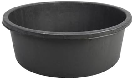 Toolland Mörtelkasten, rund, Kunststoff, schwarz, 45 Liter