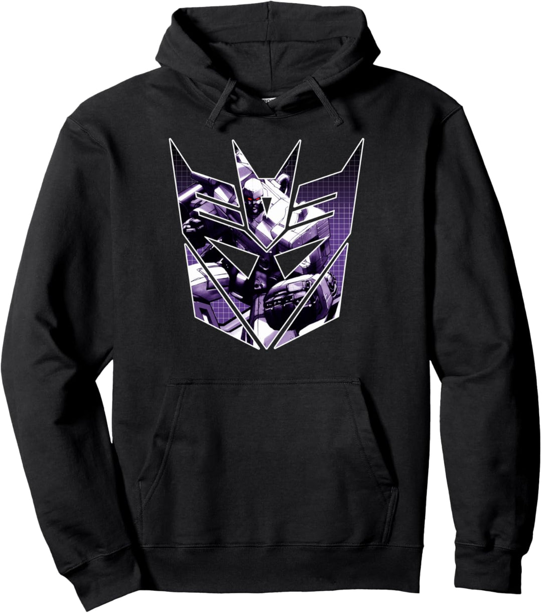 Decepticon Shield Megatron mit Transformers-Logo Pullover Hoodie