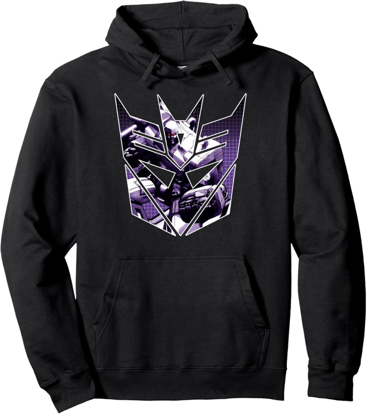 Decepticon Shield Megatron mit Transformers-Logo Pullover Hoodie
