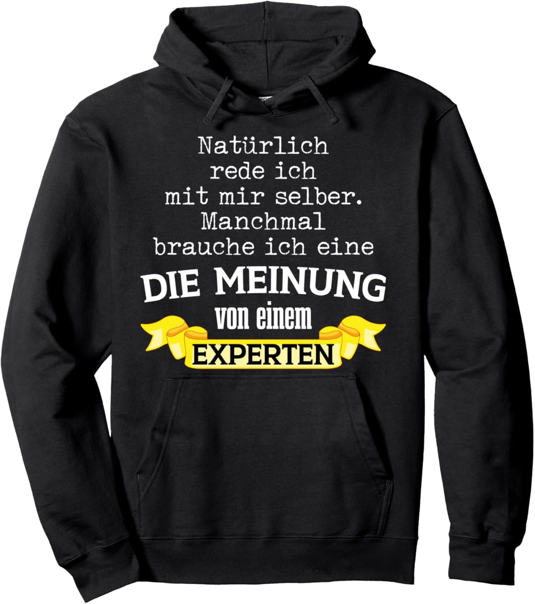 Büro Meeting Kollege Kollegin Arbeit Lustiger Spruch Expert Pullover Hoodie