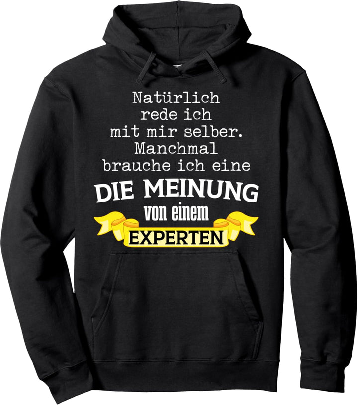 Büro Meeting Kollege Kollegin Arbeit Lustiger Spruch Expert Pullover Hoodie
